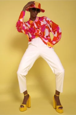 JAYLEY Florence Floral Shirt