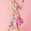 JAYLEY Rose Petal Floral Dress
