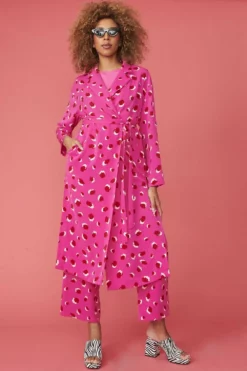 JAYLEY Silk Blend Sorrento Maxi Dress